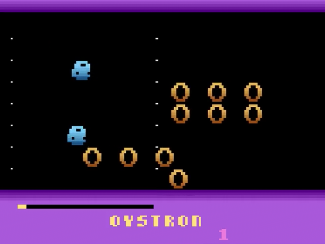 Oystron (Homebrew) — Title screen